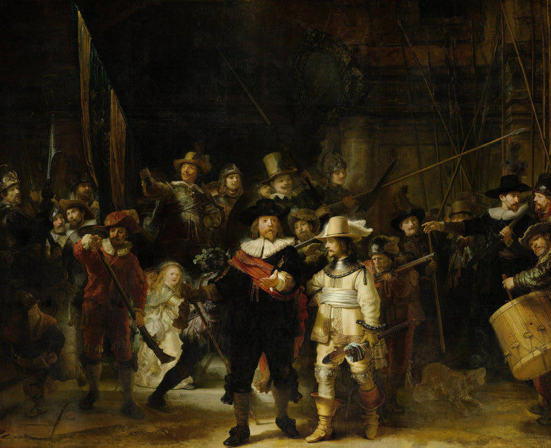 The Nightwatch by Rembrandt — Oil Painting Reproduction