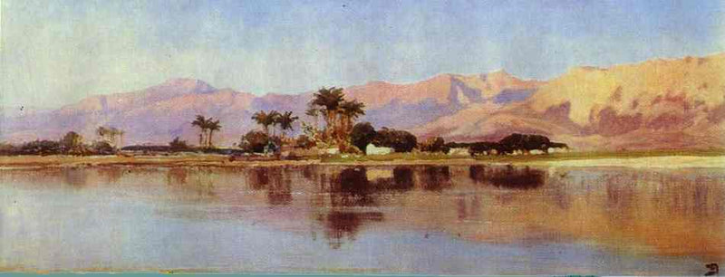 The Nile by Vasily Polenov, Oil Painting Reproduction