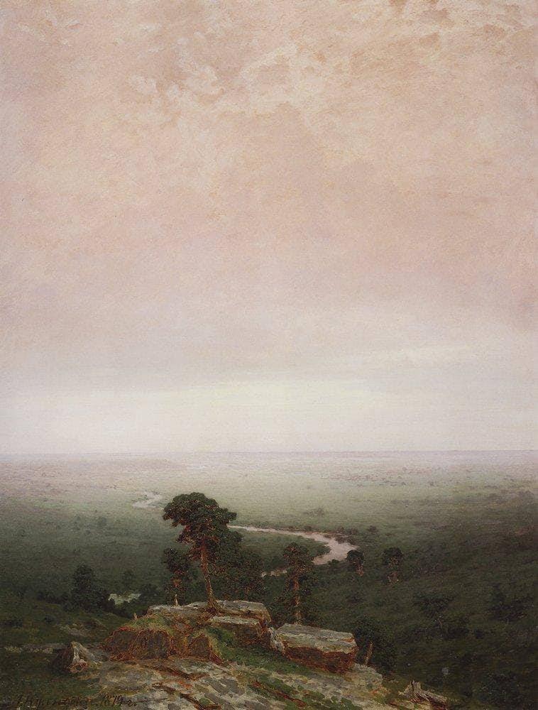 The North by Arkhyp Kuindzhi — Oil Painting Reproduction