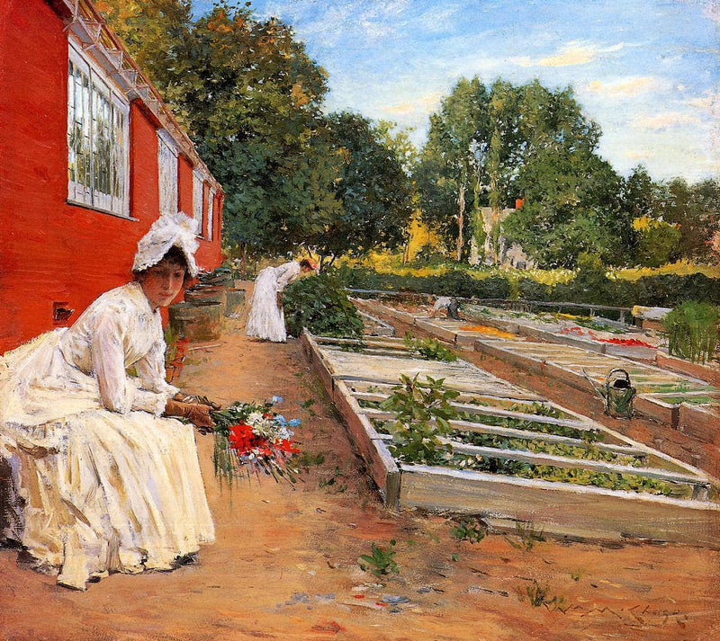 The Nursery by William Merritt Chase — Oil Painting Reproduction