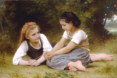 The Nut Gatherers in modern living room
