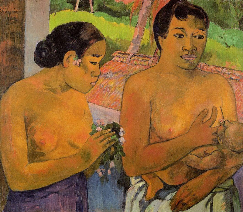 The Offering by Paul Gauguin — Oil Painting Reproduction