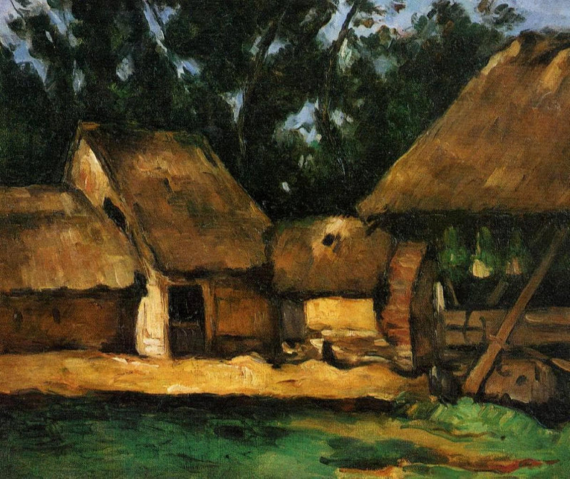 The Oilmill by Paul Cezanne — Oil Painting Reproduction