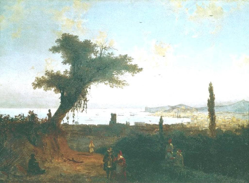 The Old Feodosia by Ivan Aivazovsky — Oil Painting Reproduction