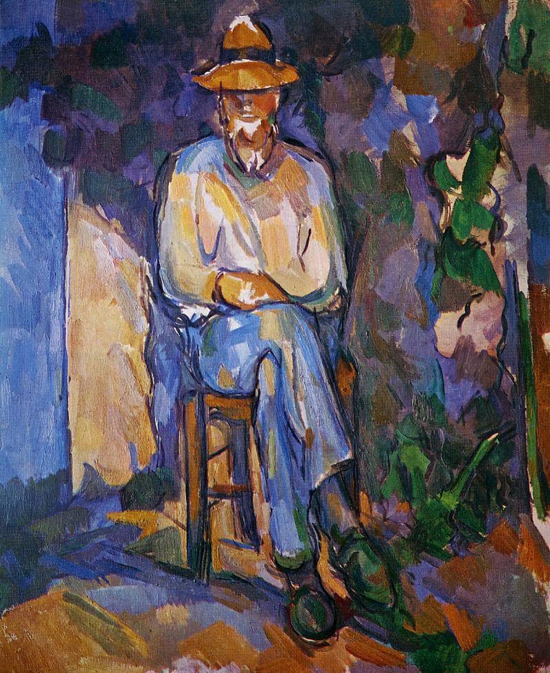 The Old Gardener by Paul Cezanne — Oil Painting Reproduction
