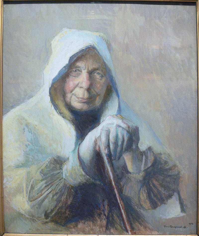 The Old Julie, from Quincey by Pascal Dagnan-Bouveret — Oil Painting Reproduction