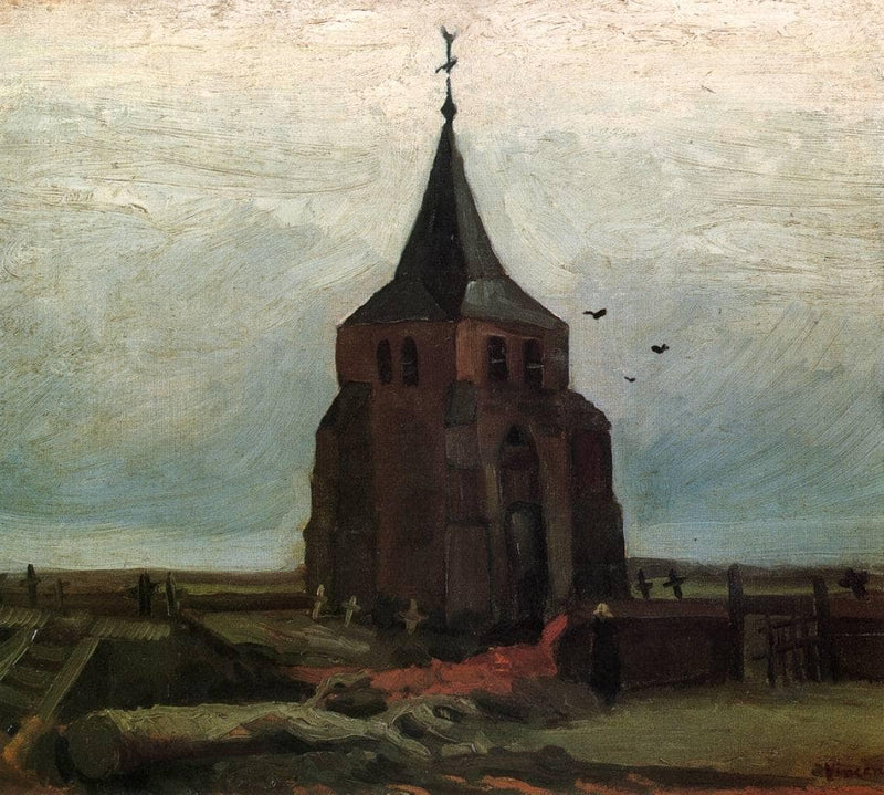 The Old Tower by Vincent van Gogh — Oil Painting Reproduction