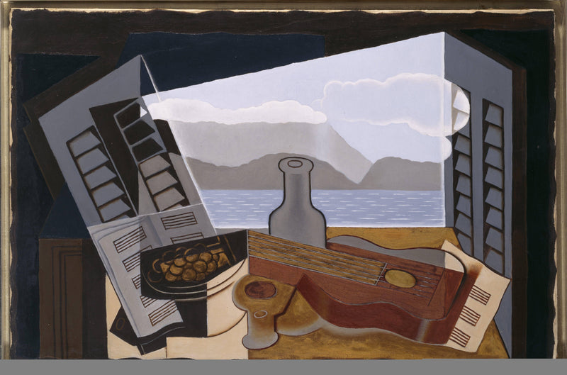 The Open Window by Juan Gris — Oil Painting Reproduction