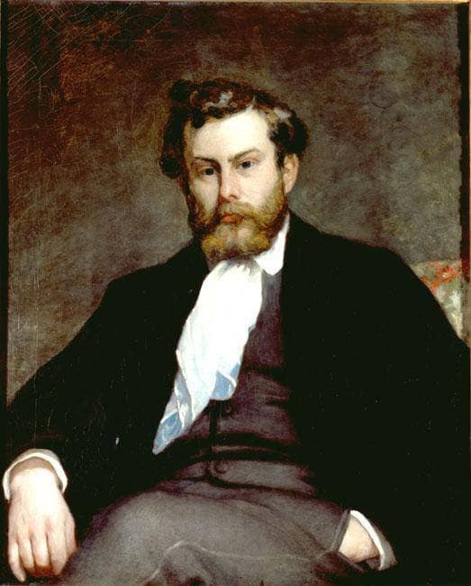 The Painter Alfred Sisley by Pierre-Auguste Renoir — Oil Painting Reproduction