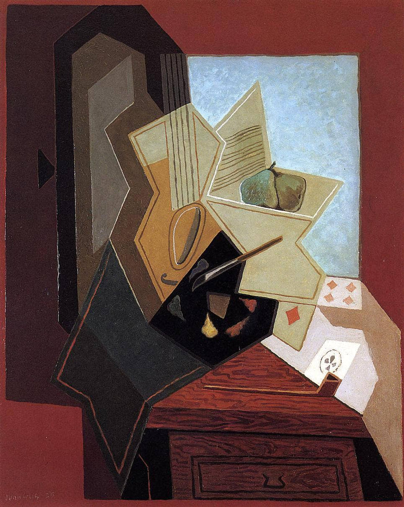 The Painter`s Window by Juan Gris — Oil Painting Reproduction