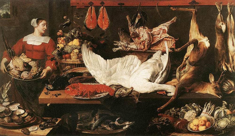 The Pantry by Frans Snyders — Oil Painting Reproduction