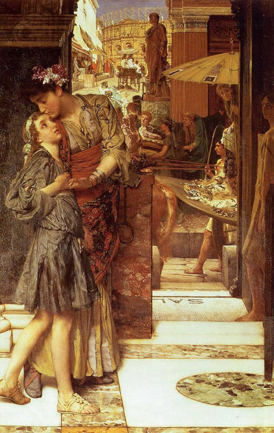 The Parting Kiss in study