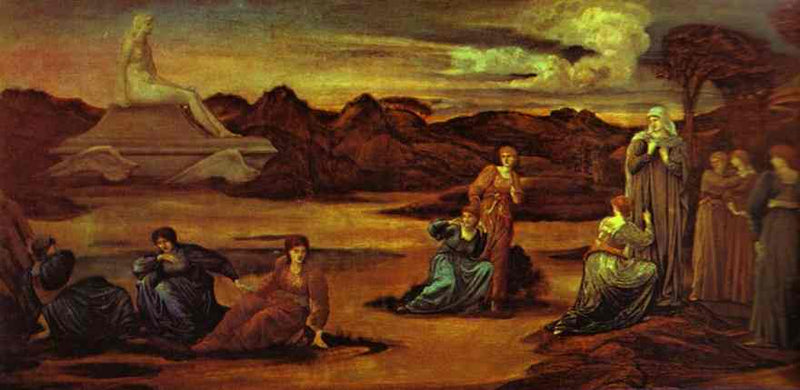 The Passing of Venus by Edward Burne-Jones, Oil Painting Reproduction