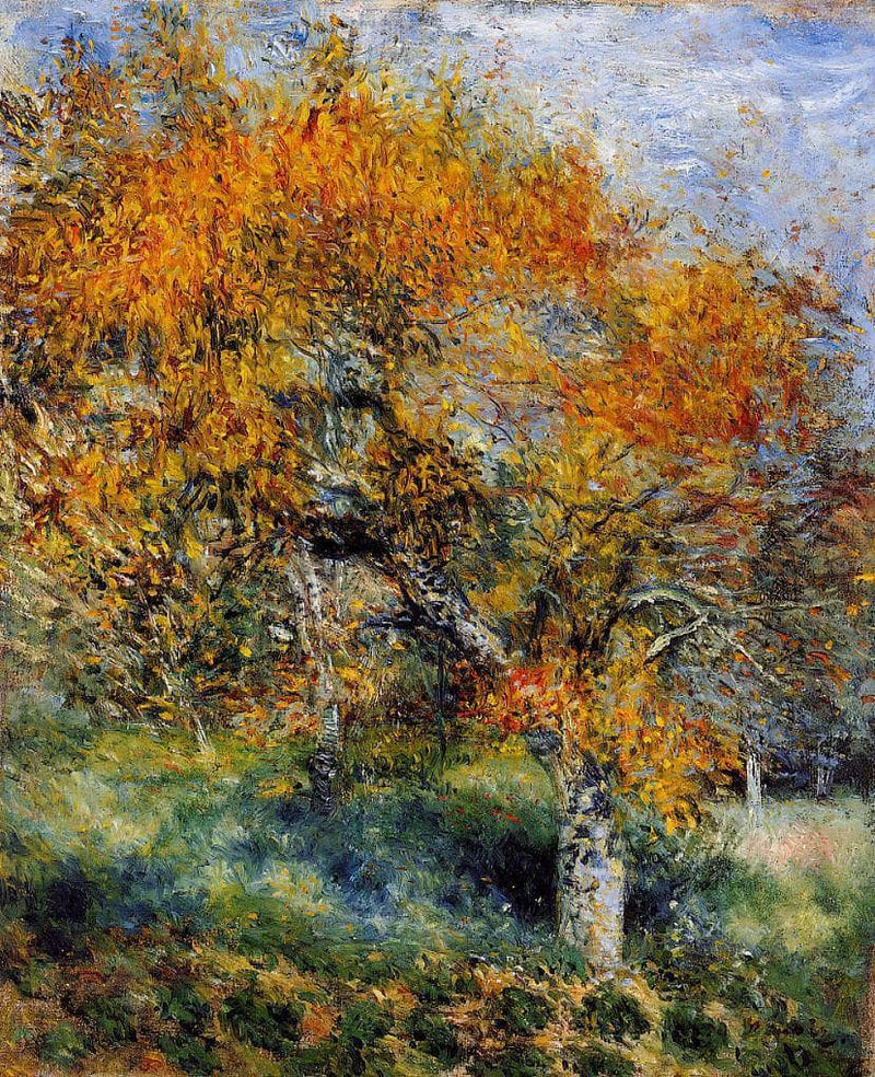 The Pear Tree by Pierre-Auguste Renoir — Oil Painting Reproduction