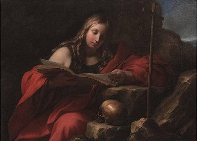 The Penitent Magdalene in kitchen