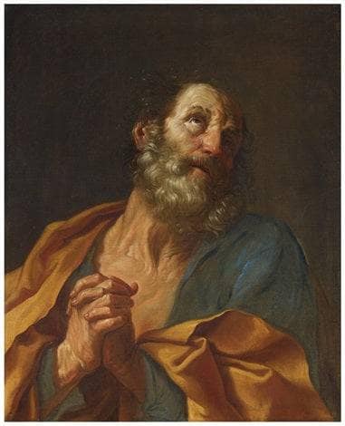 The Penitent Saint Peter by Guido Reni — Oil Painting Reproduction