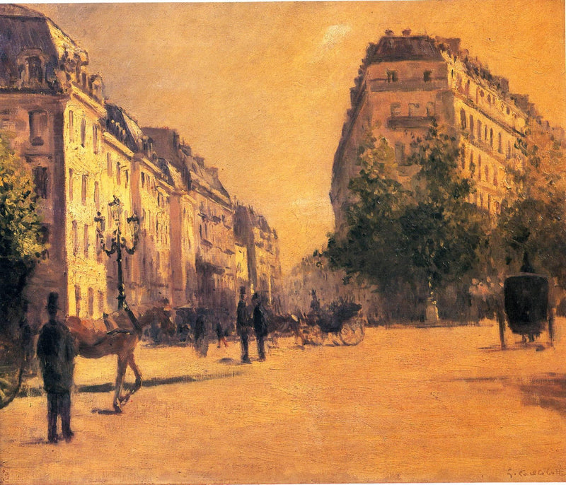 The Perpiniere Barracks by Gustave Caillebotte — Oil Painting Reproduction