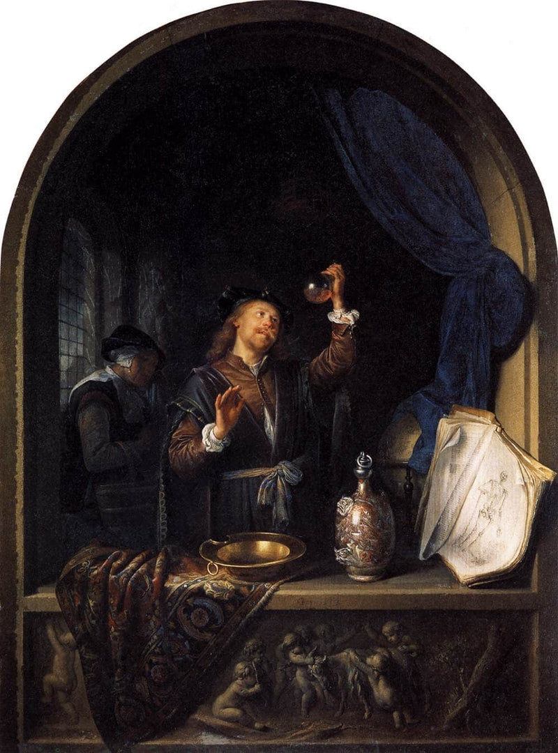 The Physician by Gerrit Dou — Oil Painting Reproduction