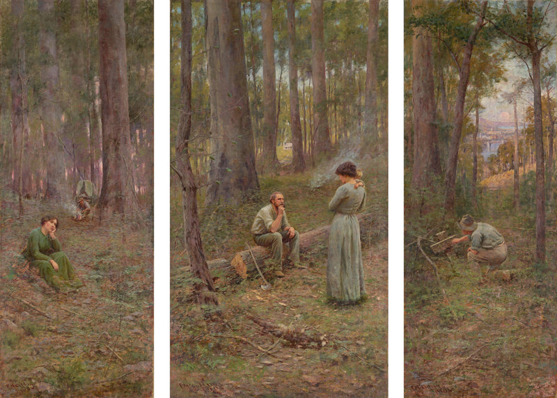 The pioneer by Frederick McCubbin — Oil Painting Reproduction