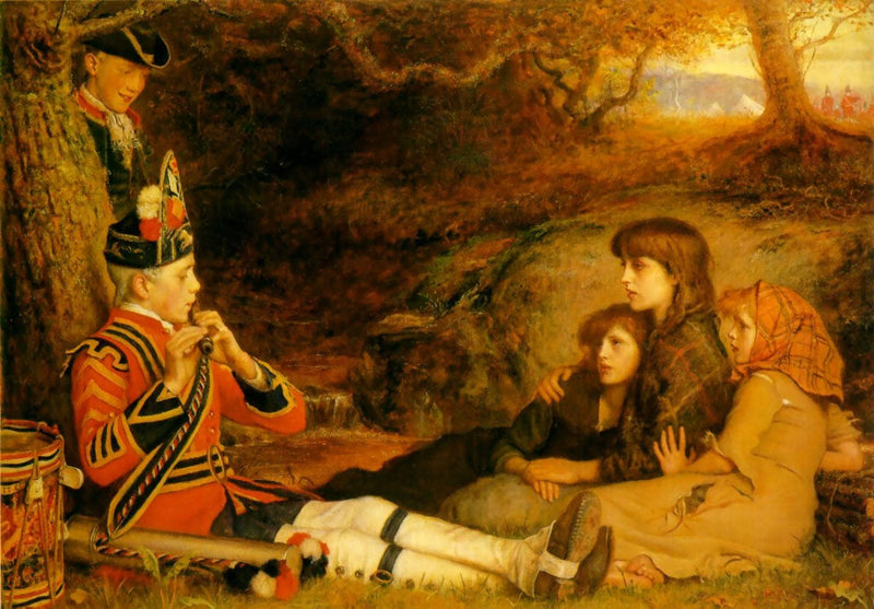 The Piper by John Everett Millais — Oil Painting Reproduction