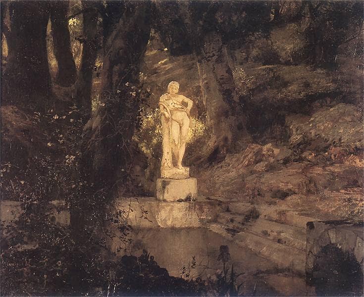 The Pond Fauna by Henryk Siemiradzki — Oil Painting Reproduction