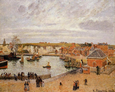 The Port of Dieppe in living room