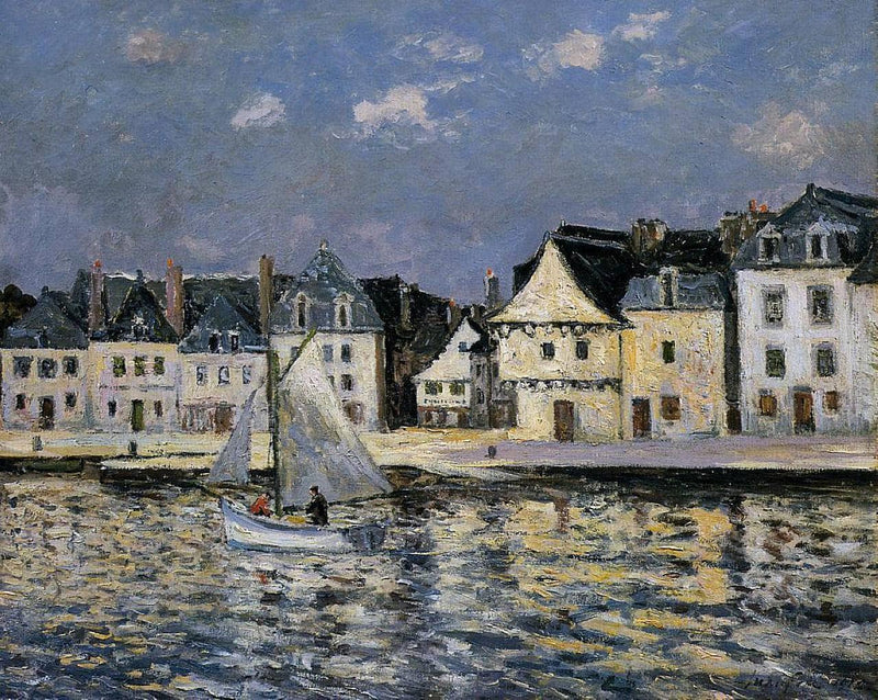 The Port of Saint Goustan by Maxime Maufra — Oil Painting Reproduction