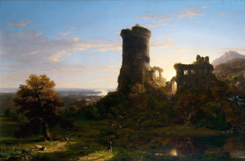 The Present by Thomas Cole — Oil Painting Reproduction
