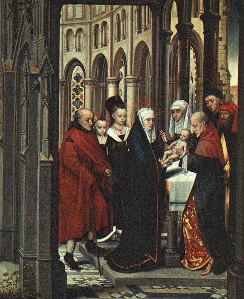 The Presentation in the Temple by Hans Memling — Oil Painting Reproduction