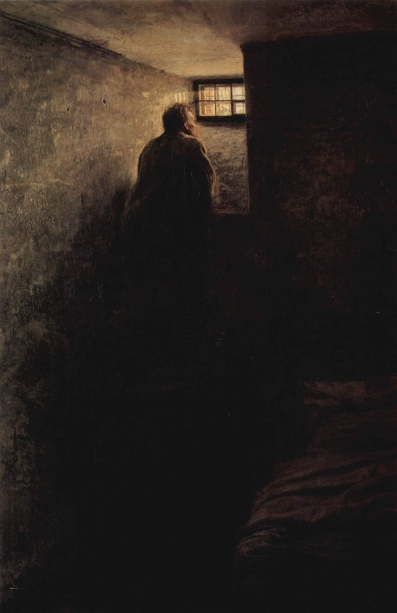 The Prisoner by Mykola Yaroshenko — Oil Painting Reproduction