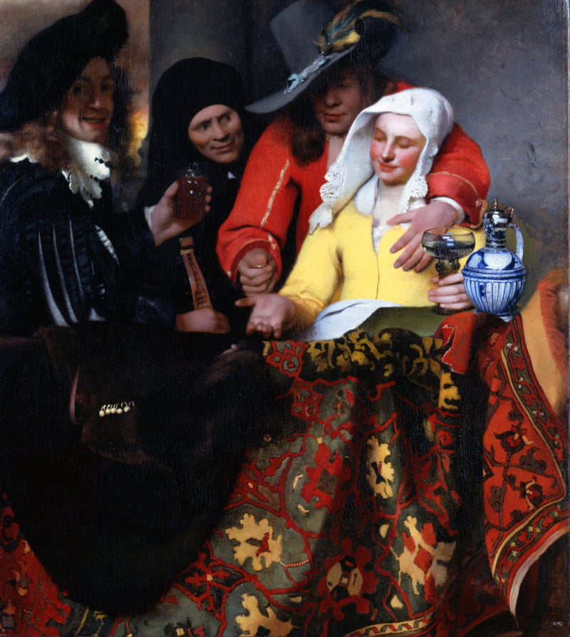 The Procuress by Johannes Vermeer — Oil Painting Reproduction