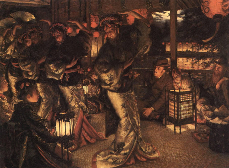 The Prodigal Son in Modern Life In Foreign Climes by James Tissot — Oil Painting Reproduction