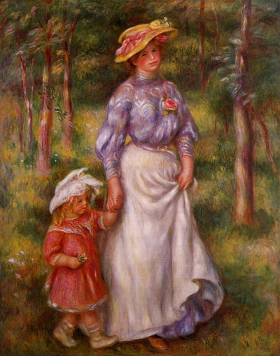 The Promenade (Julienne Dubanc and Adrienne) in entryway