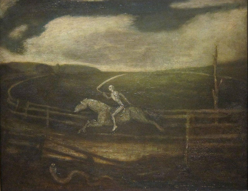 The Race Track (Death on a Pale Horse) by Albert Pinkham Ryder — Oil Painting Reproduction