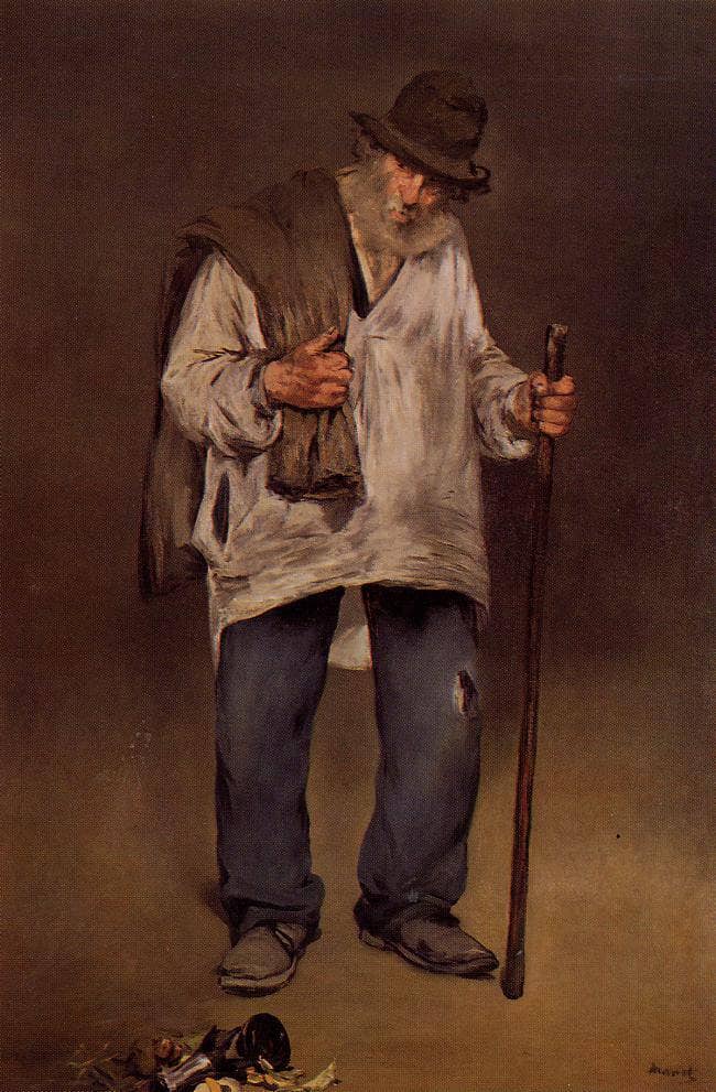 The ragpicker by Edouard Manet — Oil Painting Reproduction