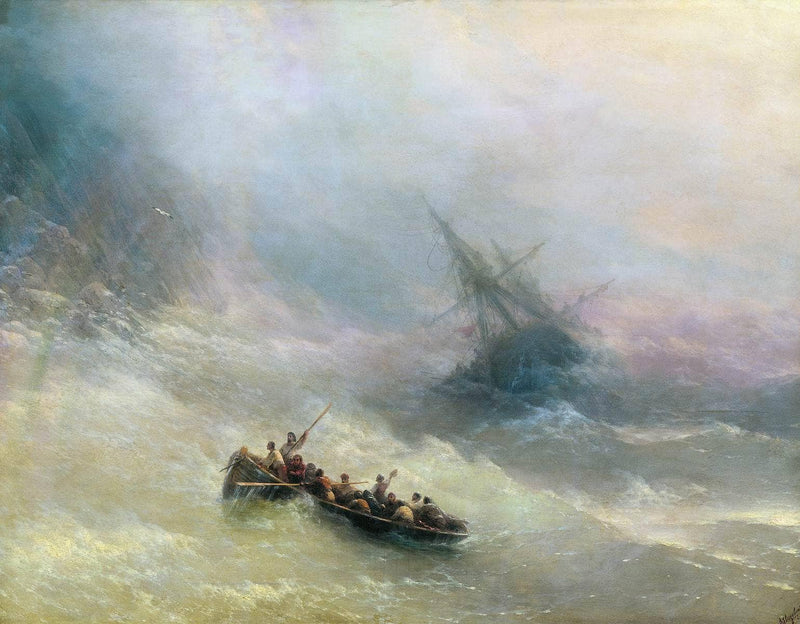 The Rainbow by Ivan Aivazovsky — Oil Painting Reproduction