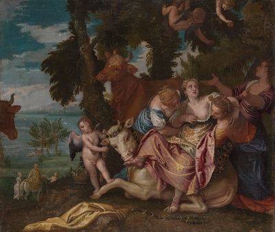 The Rape of Europa in hallway
