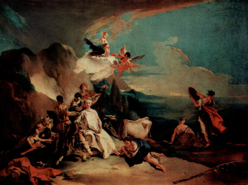 The Rape of Europa by Giovanni Battista Tiepolo — Oil Painting Reproduction