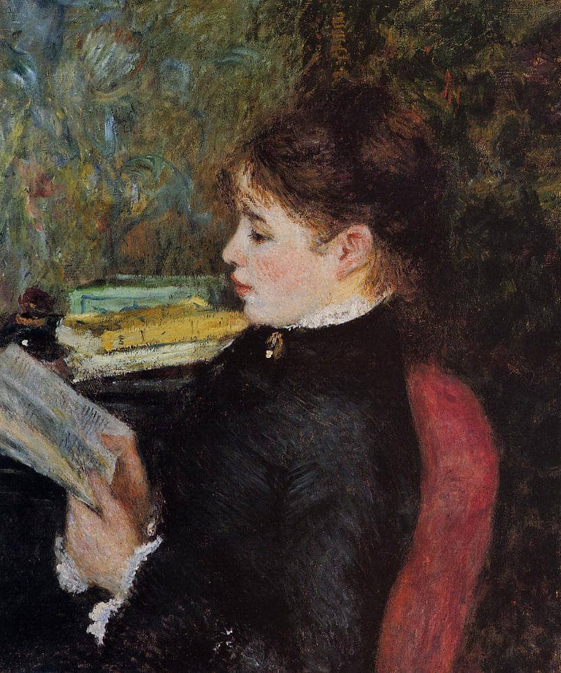 The Reader by Pierre-Auguste Renoir — Oil Painting Reproduction