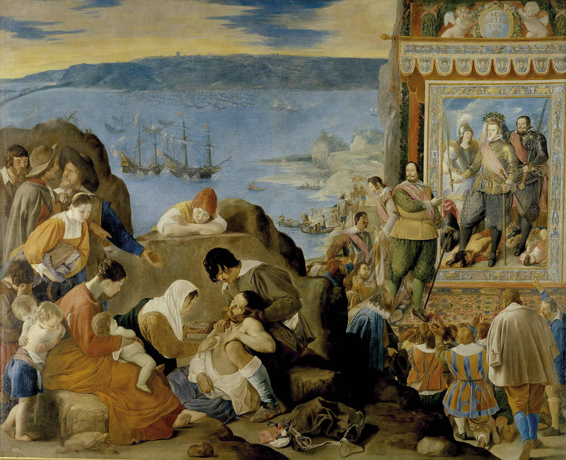 The Recovery of the Bahía de Todos los Santos by Juan Bautista Maíno — Oil Painting Reproduction