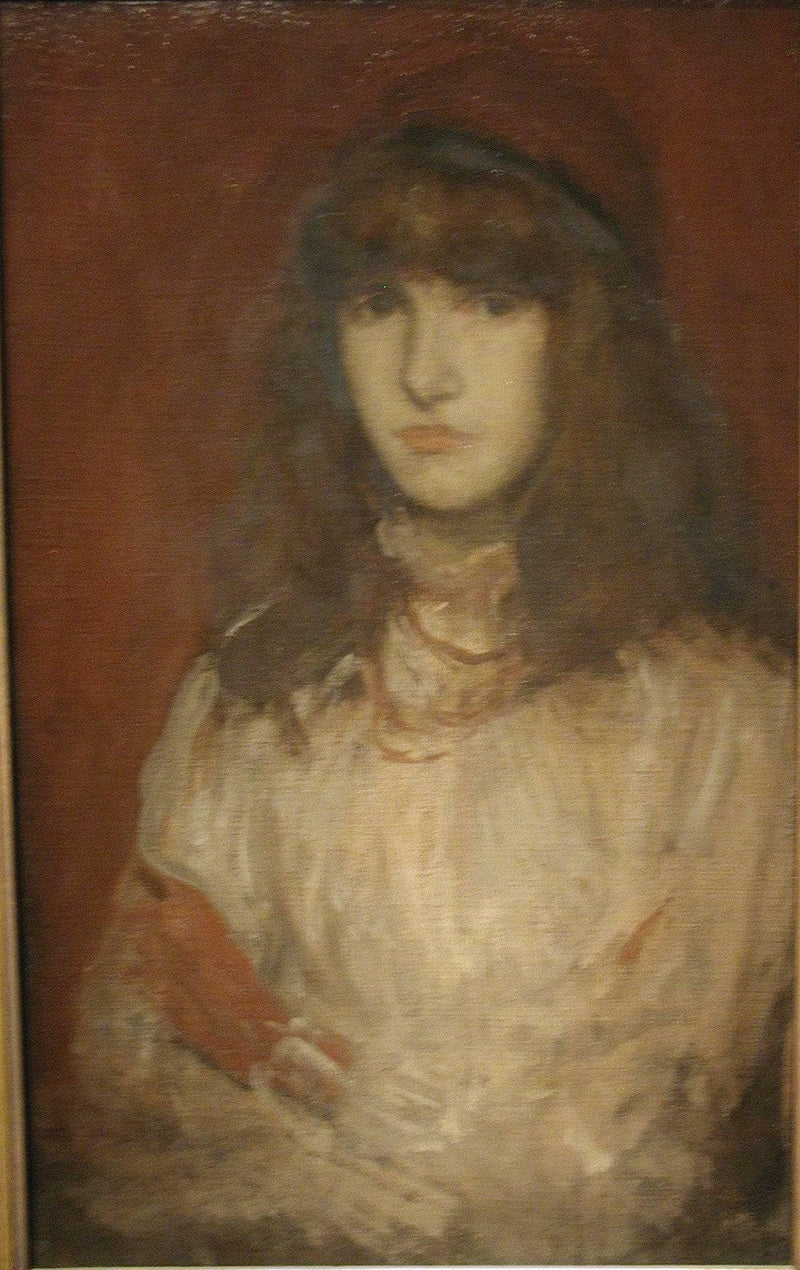 The Red Glove by James McNeill Whistler — Oil Painting Reproduction