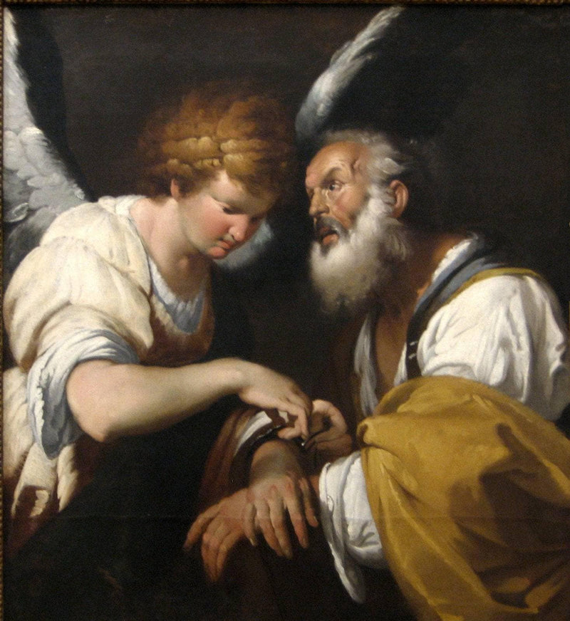 The Release of St. Peter by Bernardo Strozzi — Oil Painting Reproduction