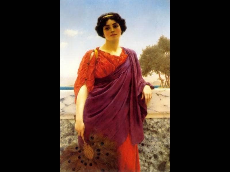 The Rendezvous by John William Godward — Oil Painting Reproduction