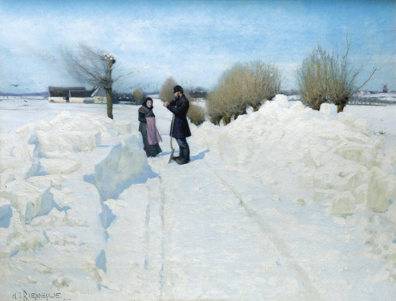 The Rest by Hans Andersen Brendekilde — Oil Painting Reproduction