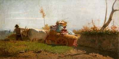 The return from the fields in hallway