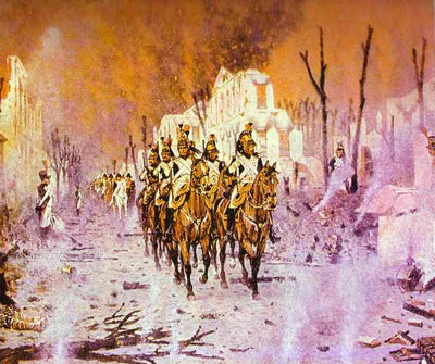 The Return from the Petroff Palace in apartment