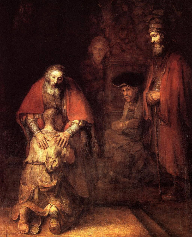 The Return of the Prodigal Son by Rembrandt — Oil Painting Reproduction
