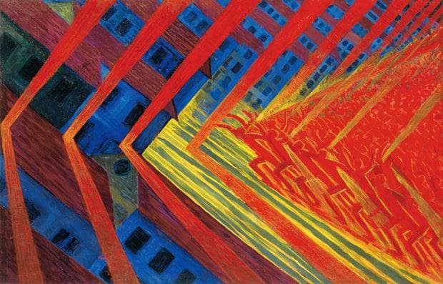 The Revolt by Luigi Russolo — Oil Painting Reproduction