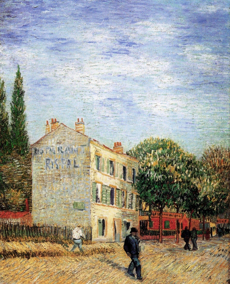 The Rispal Restaurant at Asnieres by Vincent van Gogh — Oil Painting Reproduction
