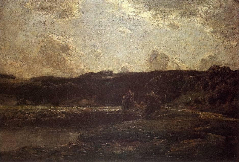 The River Bend by Julian Alden Weir — Oil Painting Reproduction
